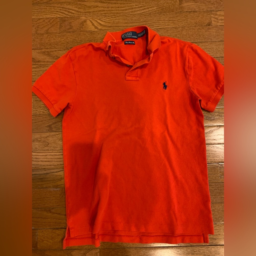 Red polo by Ralph Lauren slim fit polo medium